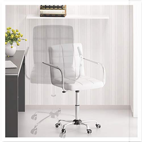 XIAOJUN Office Chair with Arm High Back 5 Castor-Wheel Base 360 Degree Swivel Home Gaming Chair Pad Seating Black