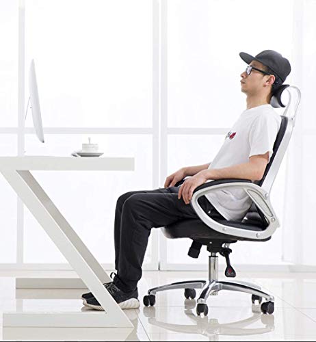 MU Home Computer Chair Boss Study Leather Office Chair Paint Adjustable Office Chair Swivel Reclining Executive Padded Chair Office Chair