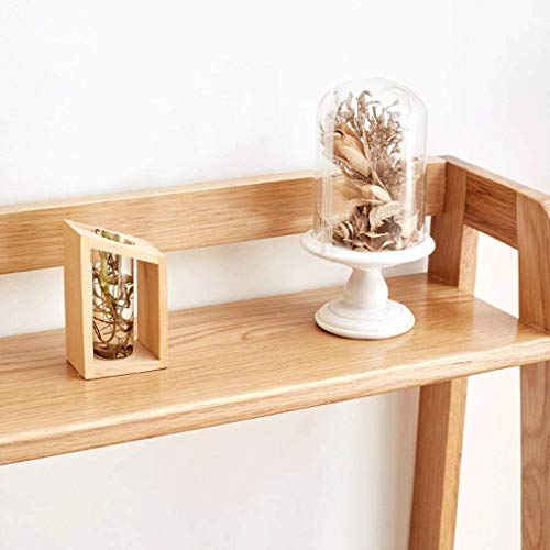 NXYJD File Racks Simple Desk Organizer for Office and Home, Desk Tidy Wood Bookshelf, Desktop Bookshelf Counter Top Bookcase for Book