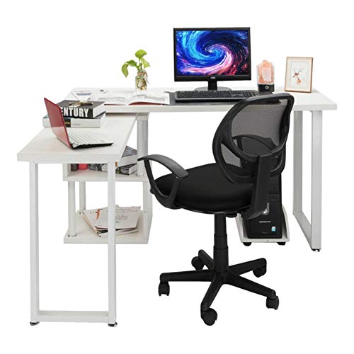 XIAOJUN Computer Office Chair Nylon Five-Star Foot Mesh Adjustable Seat with Rocking Chair Home Office Room