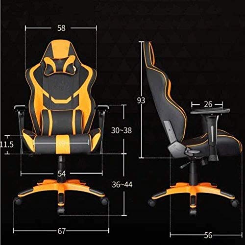 LHMYHJR Gaming Chairs Modern Simplicity Game Chairs Game Chairs Home Computer Chair Adjustable High-backed Office Chair Tilt The Seat