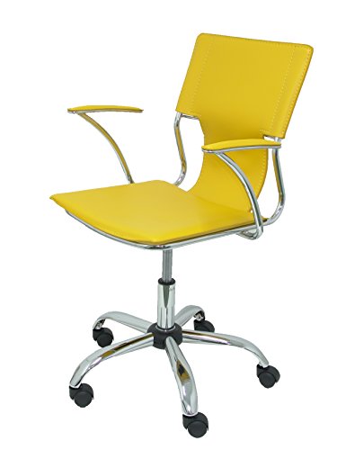 Piqueras and Crespo 214 – Ergonomic Office Chair with Fixed Arms, Adjustable Height and 360 Degree Rotating