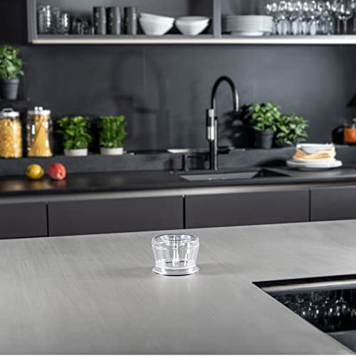 bamix Vorgeschlagener Wert Grinder Accessory for all Stick Blenders with an Output of Less Than 250 watts, Chopper Attachment for Grinding, Stain