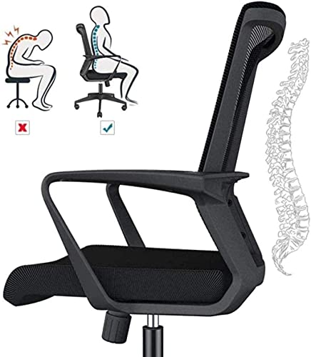 HJW Office Chair Swivel Chair Gaming Chair Computer Chair Task Desk Chair Home Chair Ergonomic Design Armchair