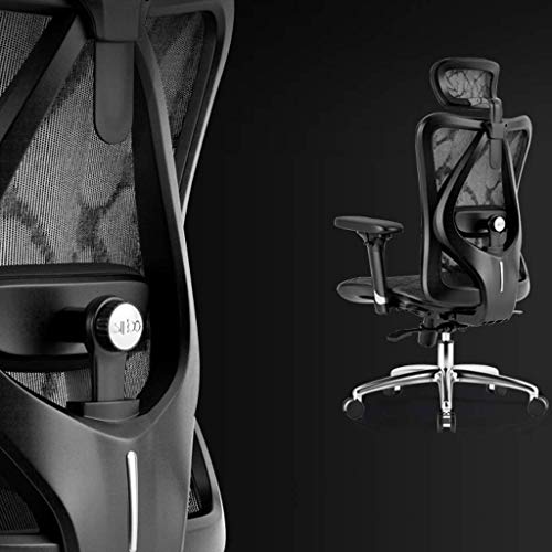 LZQDM Office Chair -Ergonomic Computer Chair Home Simple Game Seat Sedentary Reclining Back Office Lift Swivel Chair