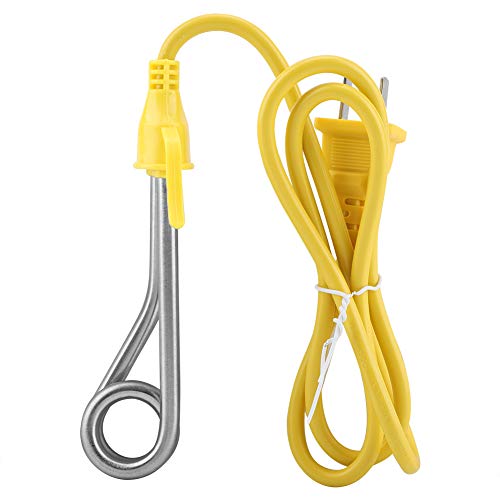 Boiling Water Heating Tube 220V 600W, Coffee Warmer Small Stick Fast Heat Hot Immersion Electric Heater for Heating Tea, Water, Cocoa Camping Out