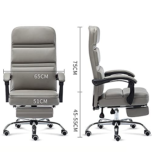 Office Desk Chair, Computer Chair Student Computer Seat Swivel Office Chairs Luxury Executive Lounge Chair Home Office Computer Chairs Artificial