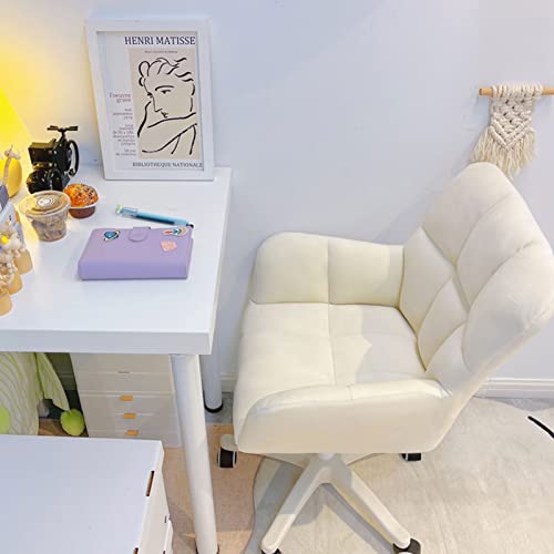 Office Swivel Desk Chair, Ergonomic Computer Chair, Height Adjustable Chair with Armest for Home Office Reception