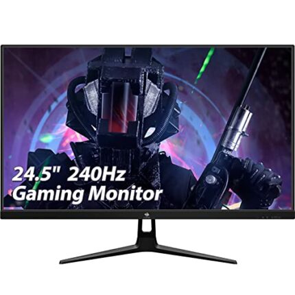 Z-Edge 24.5" Gaming Monitor, Z-Edge UG25I FHD 1920x1080 240Hz Gaming Monitor, 1ms Frameless LED, AMD Freesync Premium Display Port HDMI Built-in