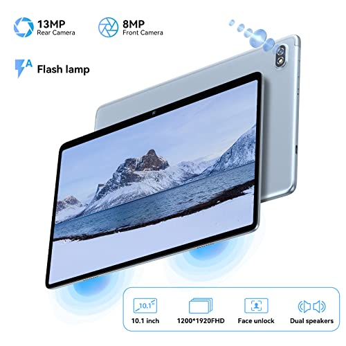 Tablets 10 inch Blackview Tab 7 Pro Android 12 Tablets, 10GB RAM+128 ROM(Up to 1 TB TF), Quad Core Processor, 1920×1200FHD IPS, Tablet with Sim C