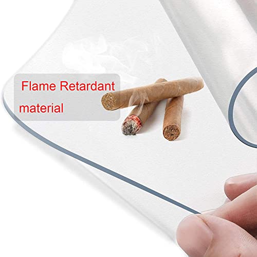 Office Chair Mat for Hardwood Floor,36" x 48" Clear Chair Mat Desk Chair Mat Transparent Hard Floor Chair mats for Home and Office