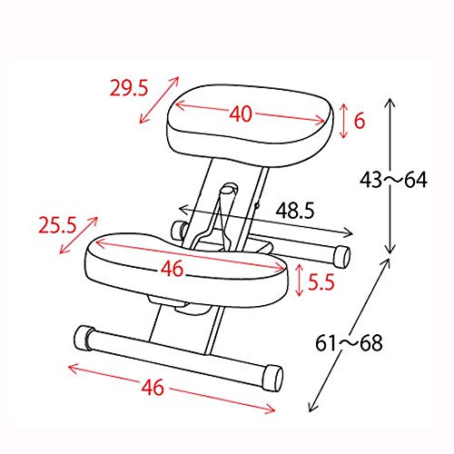 office chair gaming chair computer chair Ergonomic Kneeling Chair Stool Wood Office Posture Support Furniture Ergonomic Wooden Chair Balancing Bo