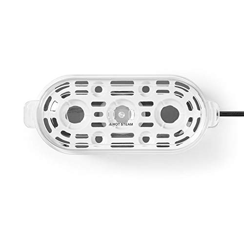 Ex-Pro Compact Electric Egg Cooker Boiler, 210W, for up to 3 Eggs - Silver