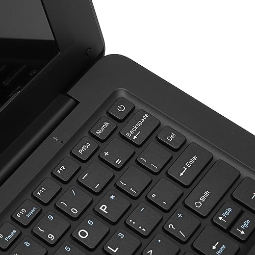 Airshi Student Laptop, 10.1 Inch 2.4GHz CPU Laptop for Family (UK Plug 6G+64G)