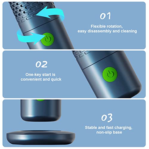 Fabenix Fruit and Vegetable Washing Machine,Fruit Vegetable Purifier Fruit and Vegetable Cleaner, Capsule Shape Fruit & Vegetable Cleaner Machine