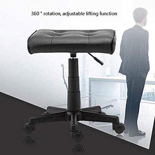 LEIGE Small Computer Chair Home Footrest Lift Staff Chair Work Stool Office Seat Foot Change Shoe Stool Compact