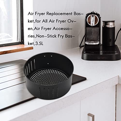 FEETER 3.5L Air Fryer Replacement Basket,for All Air Fryer Oven,Air Fryer Accessories,Non-Stick Fry Basket,Air Fryer Baking Pan Dish