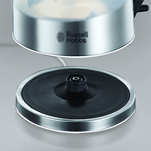 Russell Hobbs 22851 Brita Filter Purity Electric Kettle, Illuminating Filter Kettle with Brita Maxtra+ Cartridge Included, 3000 W, 1.5 Litre, Pla