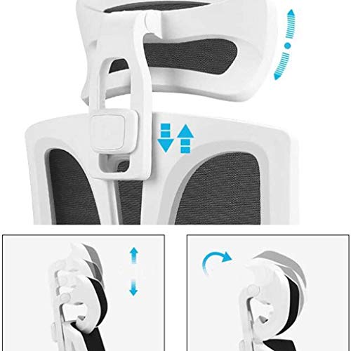 n/a Office Chair Ergonomic High-Back Swivel Mesh Chair Armrest Desk Chair Adjustable Seat Height