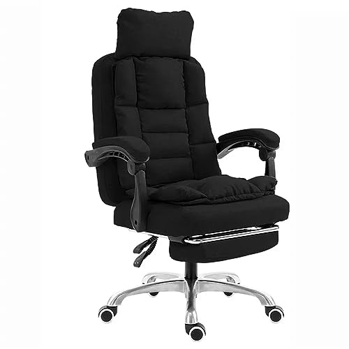 JHKZUDG Executive Office Chair, Home Office Desk Chair,Ergonomic Office Chair, Adjustable Back Rest 360° Swivel Gaming Chair,with Footrest And He