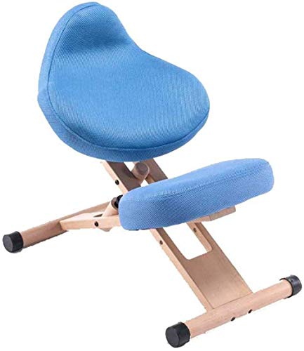 Stylish Simplicity Chair Ergonomic Adjustable Posture Stoolkneepad Kneeling Modern Beech Office Furniture Computer Suitable for Writing Games Com