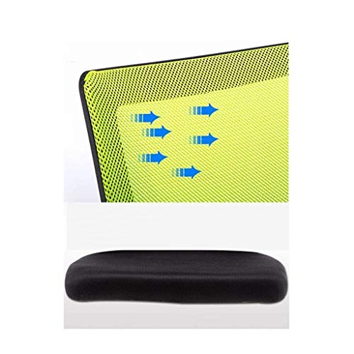 n/a Modern Ergonomic Mid-Back Computer Executive Office Chair with Padded Armrests Adjustable Seat Height