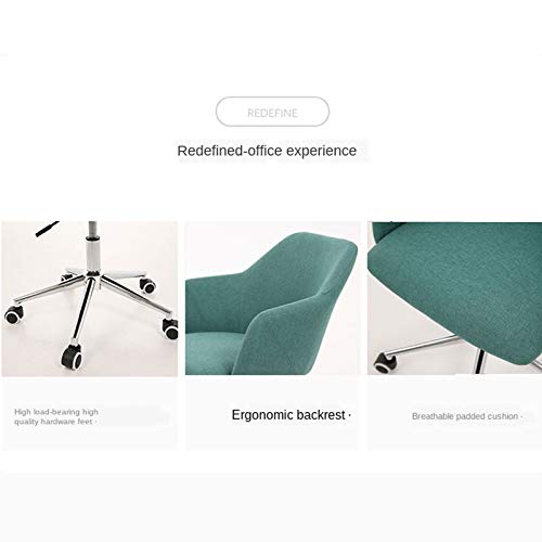 LZQDM Computer Chair, Home Office Chair, Modern Simple Meeting Chair, Desk Chair, Lifting Cloth Chair, Comfortable Chair