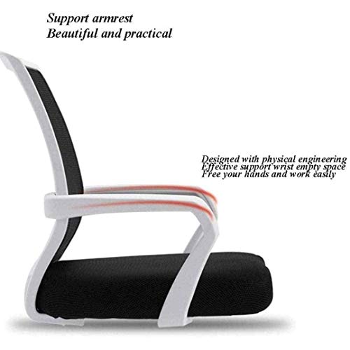 KJHD Ergonomic Office Desk Chair Mesh Swivel Computer Task Chair with Office Chair Computer Chair Staff Chair Home Computer Office Chair
