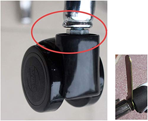 GTYT Office Chair Casters Wheels,2 Inch 50mm PA Swivel Wheels,Computer Chair Castors,Furniture Caster Universal Swivel Chair Wheels,Roller Access