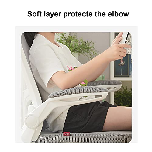 JHKGY Children Desk Chair,Adjustable Office Chair, Ergonomic Computer Desk Chair Mid Back Study Chair,with Comfort Lumbar Support And Auto Brake