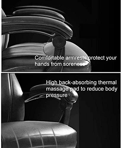 HJW Game Chair Home Office Chair Executive Conference Stylish Design Adjustable Mid-Back Ergonomic Desk Chair Armchair