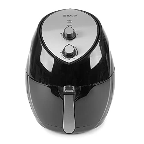 Haden 6L Cream Air Fryer – Family-Friendly, Low-Fat Cooking with Rapid Air Circulation Technology, 30-Min Timer, Adjustable Temperature Control,