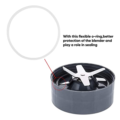 Gasket Replacement Rubber Ring,Mixer Rubber Seal Ring, 3/6 Pieces Replacement Gaskets,3.31 Inch Rubber Ring Seal Rings Gaskets Part for Magic Bul