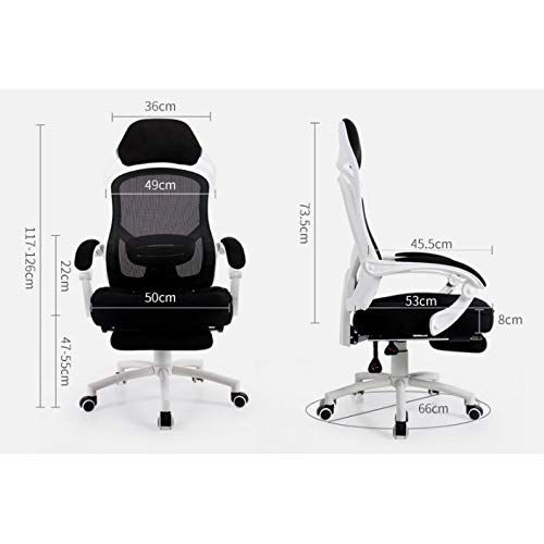N/A Ergonomic Office Chair with Breathable Mesh Seat with Adjustable Seat Height and Back Recline Desk and Task Chair with Firm Arm Rests