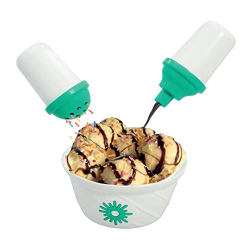 ChillFactor Ice Cream Maker with rapid freeze technology Make homemade ice cream in minutes Freeze Squeeze Enjoy Children's Kitchen toy for boys