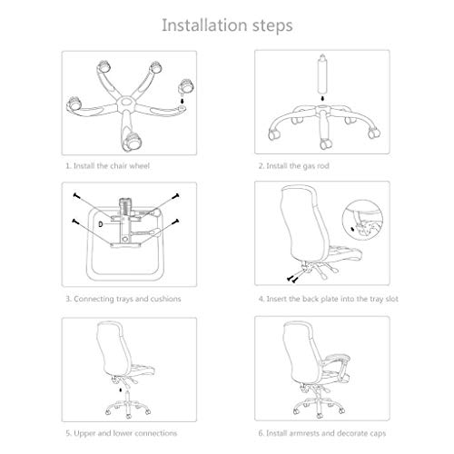 Mu Home Office Chair Boss Reclining Office Chair Girls Cute Bedroom Computer Chair Lying Sleeping Seat Loading 300Kg,Pink,64 * 64 * 107Cm