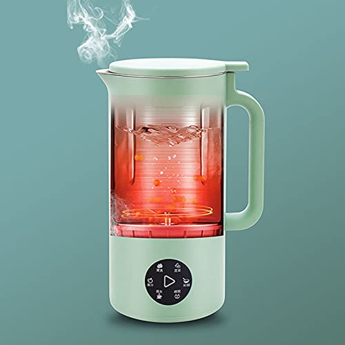 Irishom Soymilk Maker for One Person, 350mL Juicer Soy Milk Machine, Multi Cooker Mixer for Rice Cereal Boiling Water, UK Plug