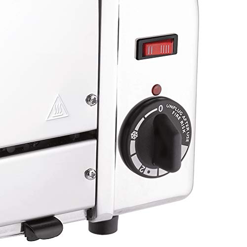Dualit Classic 4 Slice Vario Toaster - Stainless steel, hand built in the UK - Replaceable ProHeat® elements - Heat two or four slots, defrost br