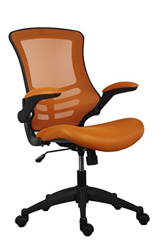 Office Hippo Mesh Operator Office Chair, Height & Tilt Adjustable Ergonomic Chair with Tension Control, Flip Up Arms, Computer Chair for Daily Us