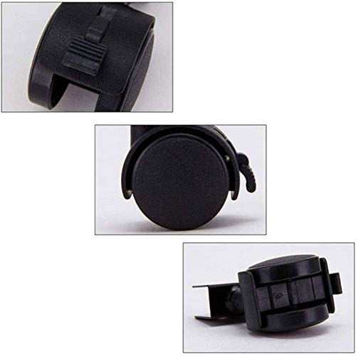GTYT 5pcs U-Shaped Swivel Castor Wheel, 2in Furniture Casters With Brakes,Replacement Shoe Rack/Castor Wheels,Protect Your Floor, Nylon