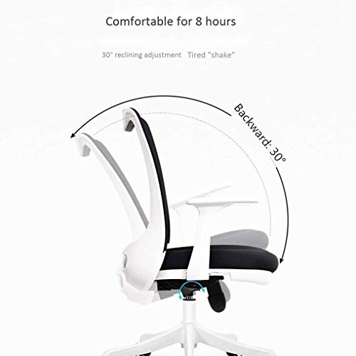 n/a Mid Back Black Mesh Swivel Ergonomic Task Office Chair with Adjustable Lumbar Support and Armrest