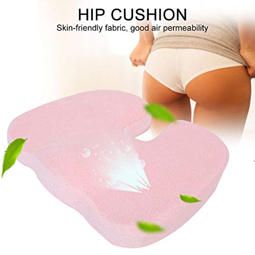 Shanrya Pink Coccyx Cushion, Coccyx Orthopaedic Pillow for Men Women Home