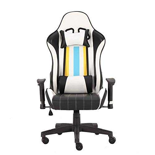 MU Home Video Game Chairs E-Sports Chair, Office Chair, Lifting Armrest and Reclining Design
