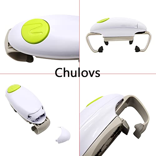 Chulovs Electric Jar Opener, Kitchen Gadget Strong Tough Automatic Jar Opener for New Sealed Jars,The Hands Free Jar Opener with Less Effort to O