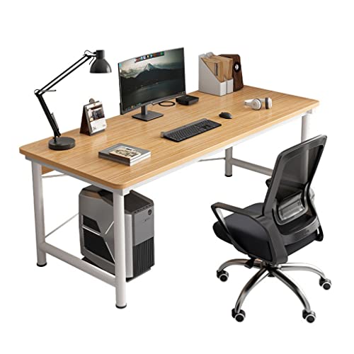 LEIGE Computer Desk Desktop Home Bedroom Workbench Rental House Desk Student Desk Without Chair (Color : D, Size : 80cm)