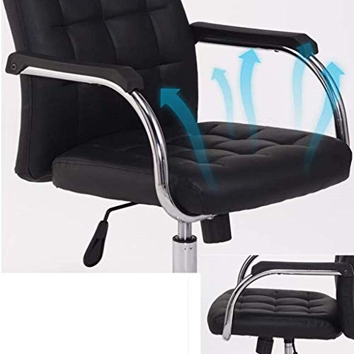 n/a Office Chair Swivel Ergonomic High-back Executive Desk Chair Adjustable Height, Black