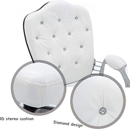 n/a Leisure Chair Computer Chair Fabric Office Chair Backrest Swivel Chair Simple and Comfortable Sedentary Backrest Swivel Chair Fashion Bedroom