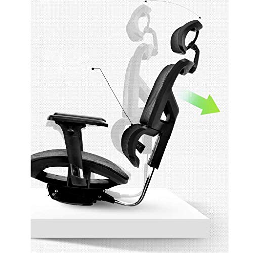 WALNUT Office Chair - Ergonomic Chair Computer Chair Home Chair Waist Comfort Comfortable sedentary Office Chair Back mesh Chair Swivel Chair