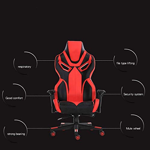SCDBGY Ygqbgy Office Chair - chair game chair home ergonomic racing competitive seat anchor chair sedentary not tired computer swivel chair