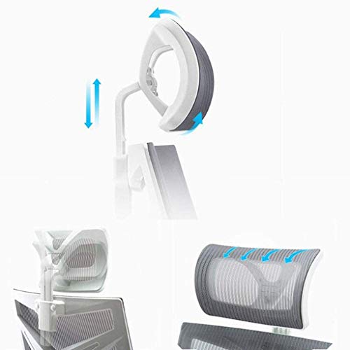 n/a Office Chair Ergonomic High-Back Swivel Mesh Chair Armrest Desk Chair Adjustable Seat Height